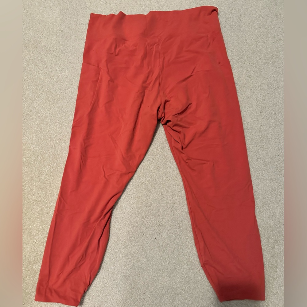 LIKE NEW! REI Take Your Time 7/8 Leggings, Terracotta, XXL
